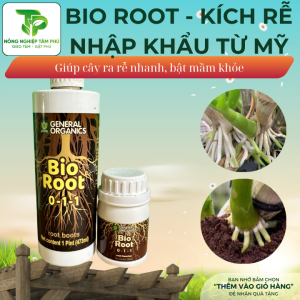 Bio root kích thích rễ ra nhanh, đẻ nhánh khỏe dành cho hoa lan, hoa hồng và các loại hoa cây cảnh - nhập khẩu Mỹ