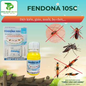 Fendona 10SC diệt kiến, gián, muỗi trong khu vực nhà, khu vực trồng cây, khuôn viên - không gây hại cho môi trường, con người