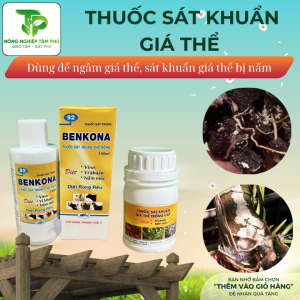 Thuốc sát khuẩn giá thể vỏ thông, rêu, chống nấm mốc giá thể trồng cây Benkona dành cho hoa lan cây cảnh