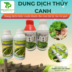 Dung dịch dinh dưỡng thủy canh, tưới nhỏ giọt Hydro Umat, Hydroponics cho rau ăn lá và cây ăn củ, quả