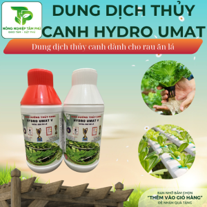 Alternative view of Dung dịch dinh dưỡng thủy canh, tưới nhỏ giọt Hydro Umat, Hydroponics cho rau ăn lá và cây ăn củ, quả