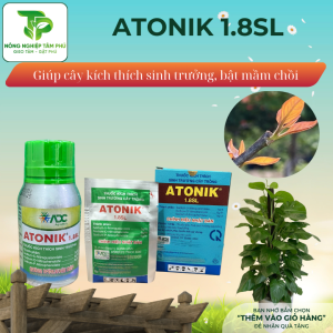 Atonik 1.8SL Phân bón thúc đẩy sinh trưởng giúp cây bật mầm, kích rễ, sinh trưởng - phát triển khỏe mạnh - phục hồi nhanh chóng