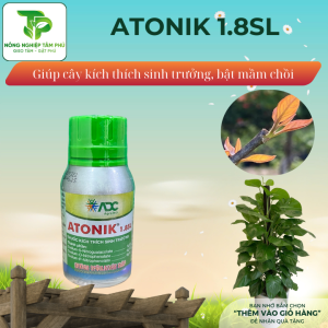 Alternative view of Atonik 1.8SL Phân bón thúc đẩy sinh trưởng giúp cây bật mầm, kích rễ, sinh trưởng - phát triển khỏe mạnh - phục hồi nhanh chóng