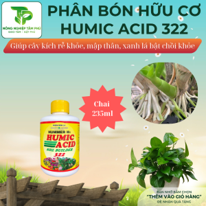 Alternative view of Phân bón lá Humic acid 322 growmore giúp cây xanh lá, kích rễ, bật chồi dành cho hoa lan, hoa hồng và cây cảnh
