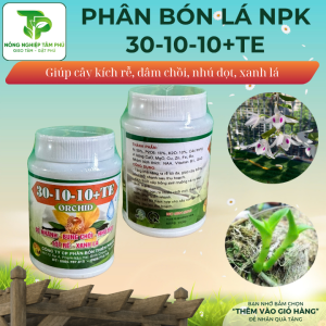 Alternative view of Phân bón lá NPK 20-20-20; 30-10-10; 6-32-32+TE; siêu lân 10-50-10 giúp cây xanh lá, kích rễ, kích ra, hoa dưỡng lá dành cho các loại hoa cây cảnh