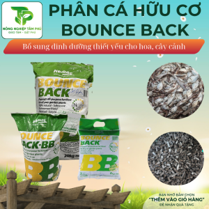 Phân cá Úc Bounce Back Neutrog giúp cây ra nhiều rễ, đẻ nhánh khỏe, hoa to dành cho hoa lan hoa hồng và hoa cây cảnh