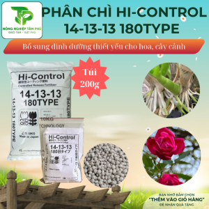 Alternative view of Phân chì tan chậm Nhật Bản 14-13-13 giúp cây xanh lá, mập thân, ra nhiều rễ dành cho hoa lan, cây cảnh