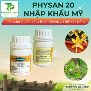Alternative view of Physan 20 sát khuẩn diệt nấm, diệt thối nhũn, vàng lá, đốm lá,... dành cho hoa lan và các loại cây cảnh