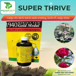 Alternative view of Super thrive 60ml/120ml giúp cây sinh trưởng nhanh, ra nhiều rễ, xanh lá, bổ sung dinh dưỡng dành cho hoa lan, cây cảnh