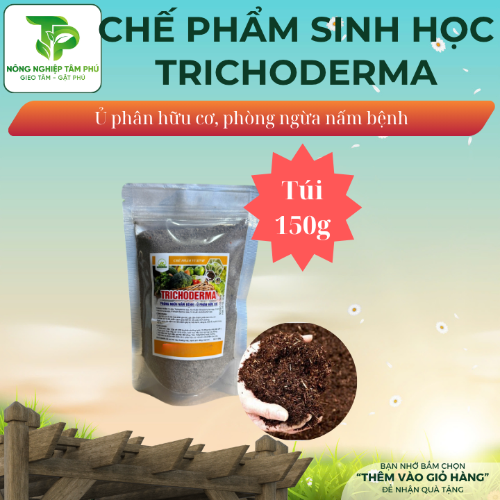 Trichodema bacillus Chế phẩm sinh học dạng nước, dạng bột; nấm đối kháng Tricoderma bacillus dùng ủ phân hữu cơ, cải tạo đất trồng - Ảnh 3