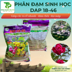 Alternative view of Phân đạm DAP 18-46 giúp cây bật chồi nhanh, xanh lá dành cho hoa, cây cảnh và các loại rau củ quả