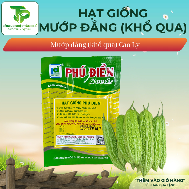 Hạt giống Mướp Đắng ( Khổ Qua) F1 Cao Ly - Ảnh 2