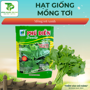 Hạt giống mồng tơi cao sản