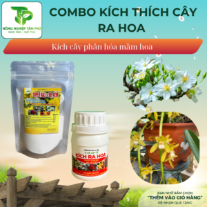 Alternative view of Combo KÍCH HOA, KÍCH CÂY RA HOA, DƯỠNG HOA giúp cây ra hoa, hoa nhiều, dưỡng hoa lâu tàn dành cho các loại hoa cây cảnh
