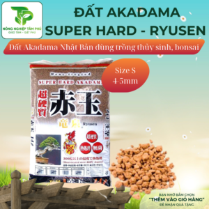 Alternative view of Phân nền, đất nung Akadama Ryusen Super Hard Nhật Bản (lẻ 1kg /bao 14L) dành cho trồng cây bonsai, dùng cho bể thủy sinh