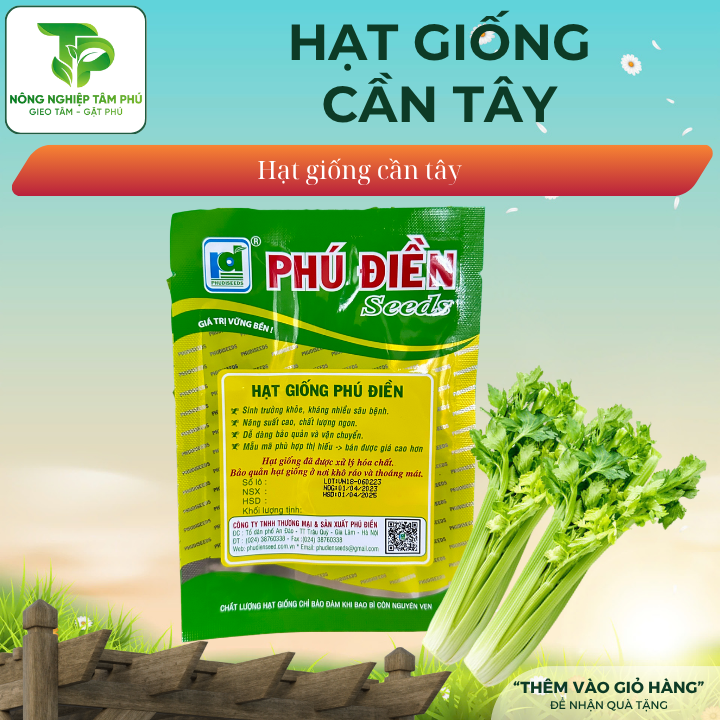 Hạt giống cần tây cao sản PD118 - Ảnh 2